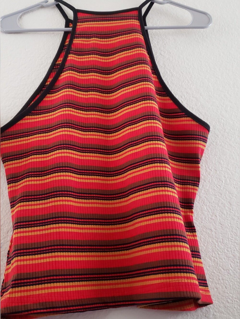 Red Halter Top - Picture 2 of 8